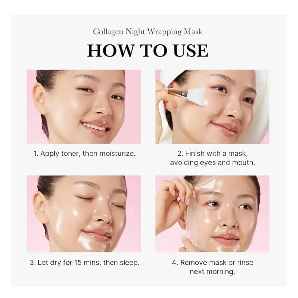 MEDICUBE COLLAGEN NIGHT WRAPPING MASK 75ml image 3