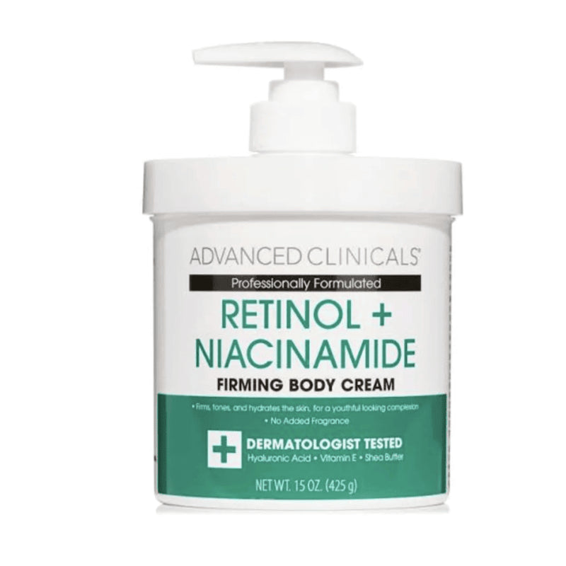 Advanced Clinicals Retinol + Niacinamide Body Cream