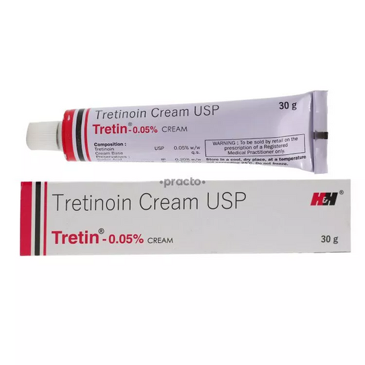 Tretinoin Cream Usp Tretin 0.05% Cream 30g