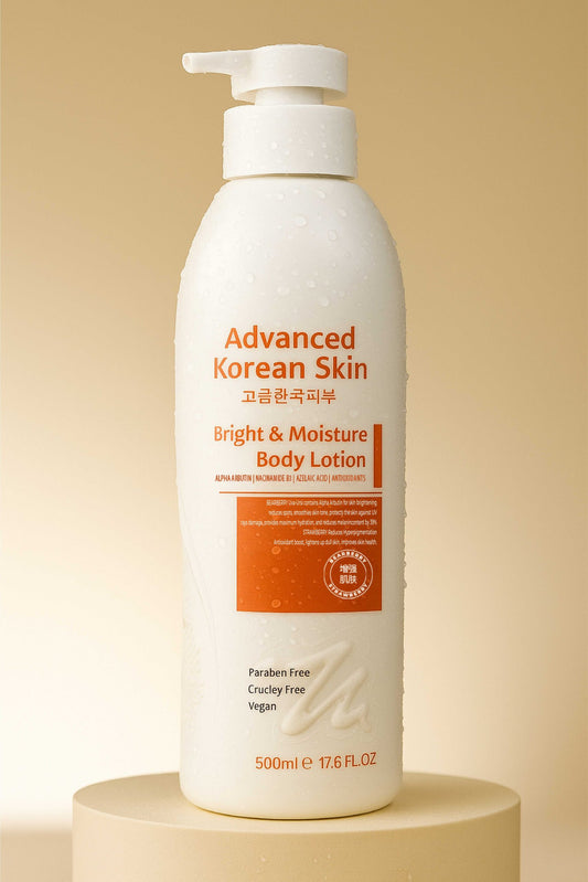 ADVANCED KOREAN BRIGHT & MOISTURE BODY LOTION 500ML