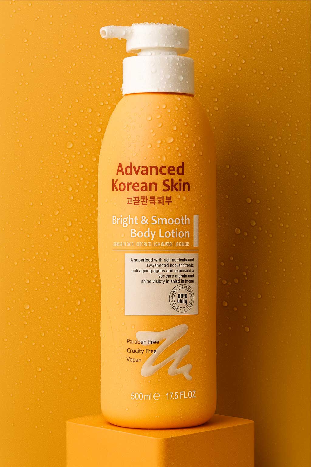 ADVANCED KOREAN SKIN BRIGHT & SMOOTH BODY LOTION (500ML)