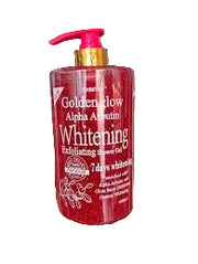 GOLDEN GLOW ALPHA ARBUTIN WHITENING SHOWER GEL EXFOLIATING BODY WASH 1000ML